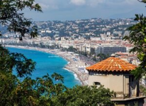 Nice coastline and city view for buyers considering southern France property