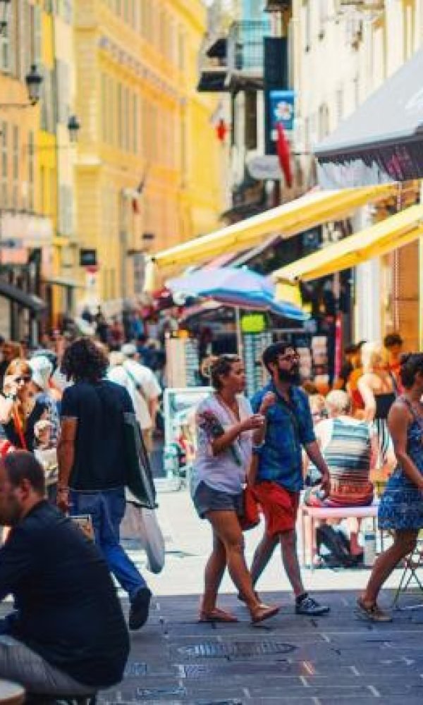 International buyer exploring property opportunities in Nice, France