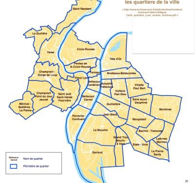 Different neighborhoods in Lyon for property buyers to explore