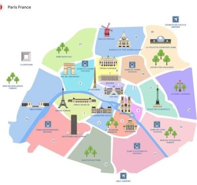 Different neighborhoods in Paris for property buyers to explore