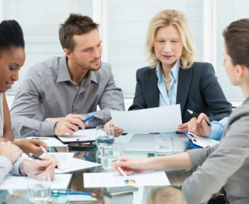 International buyers meeting with SHOKO buyer agent to discuss property opportunities in France